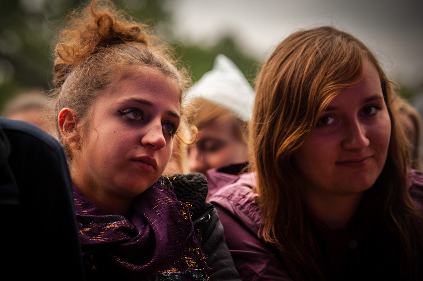 Coke Live Music Festival 2012 - publiczność (fot. Monika Stolarska / Onet)