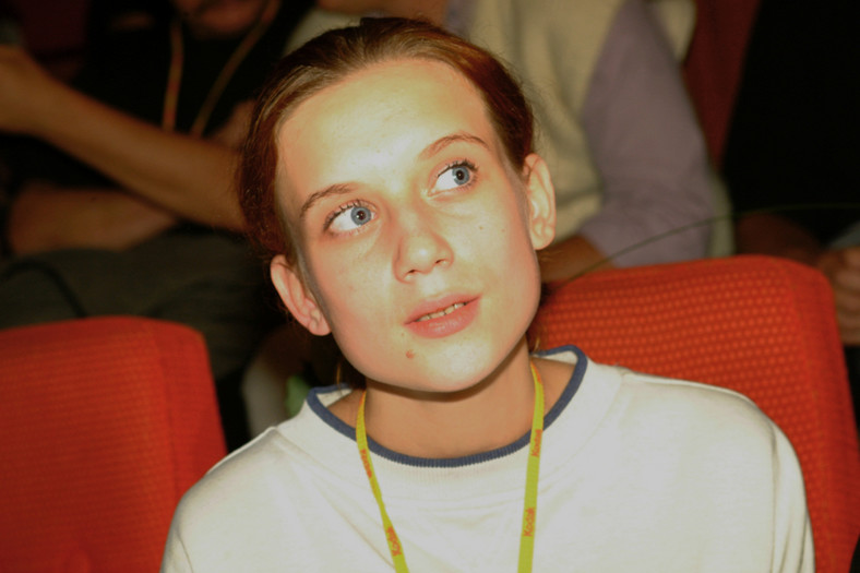 Karolina Sobczak w 2001 r.