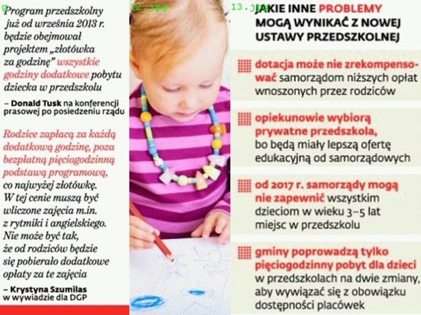 Jakie inne problemy mogą wynikać z nowej ustawy przedszkolnej