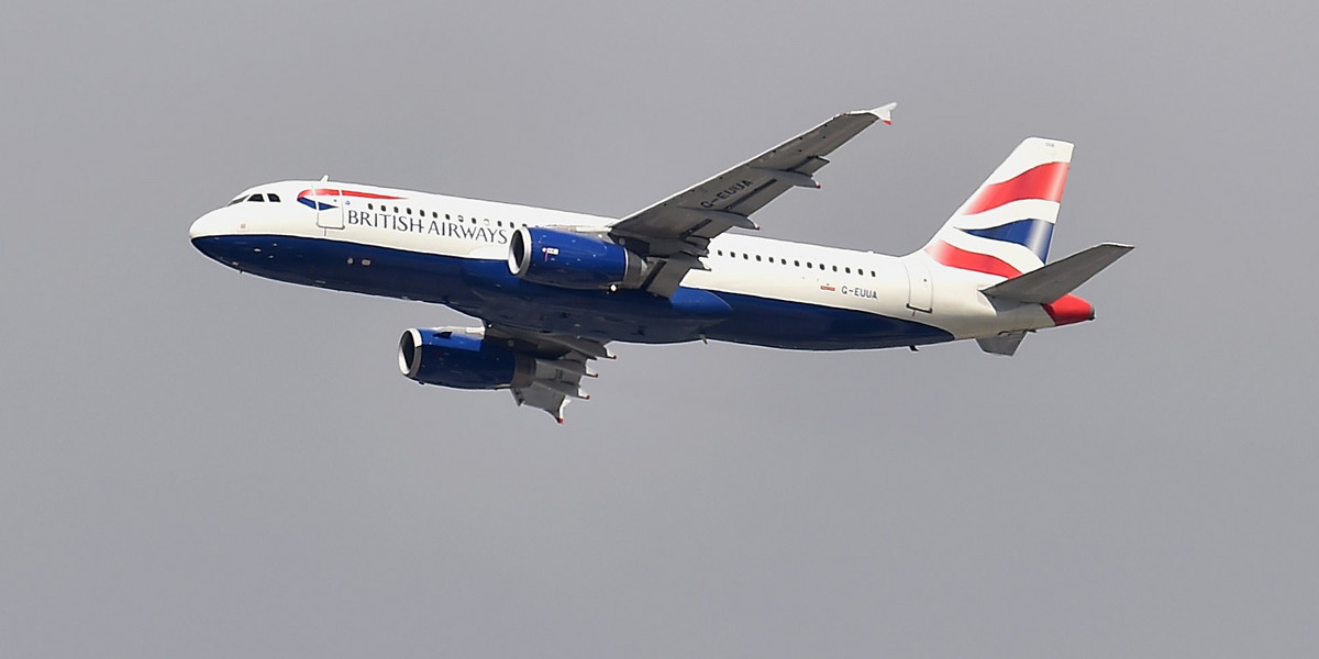 Samolot British Airways lądował na Heathrow
