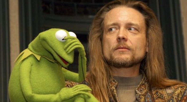 Steve Whitmire and Kermit the Frog