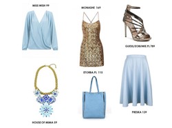 Modne duety kolorów na lato 2014. STYLIZACJE