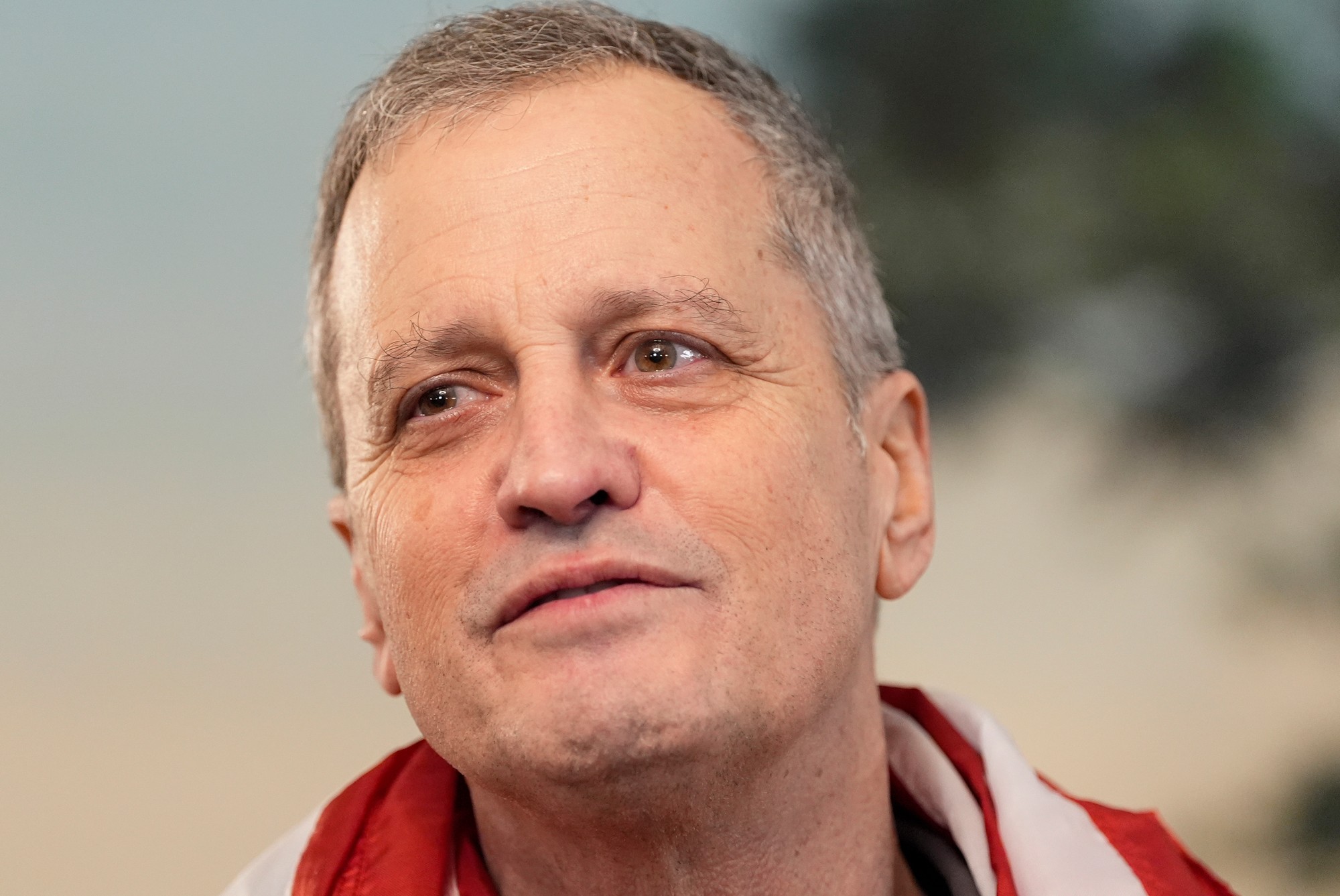 Americký učiteľ Marc Fogel, ktorý bol vo väzení v Rusku. 