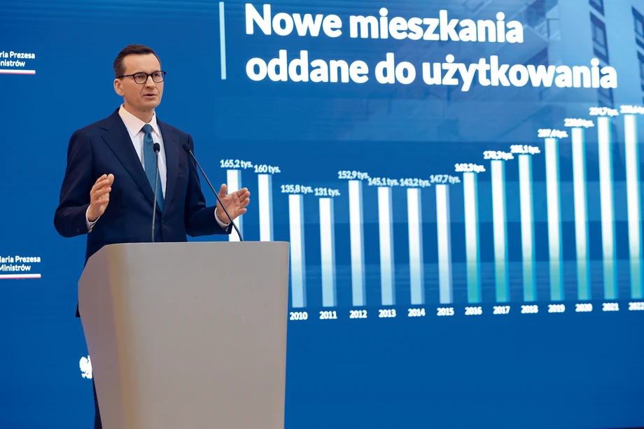 Premier obiecywał, że w ramach programu Mieszkanie+ już w 2019 r. będzie w budowie 100 tys. lokali.