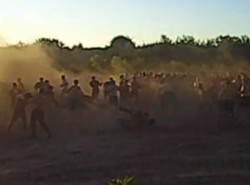 Zobacz, jak wygląda "ustawka" kiboli