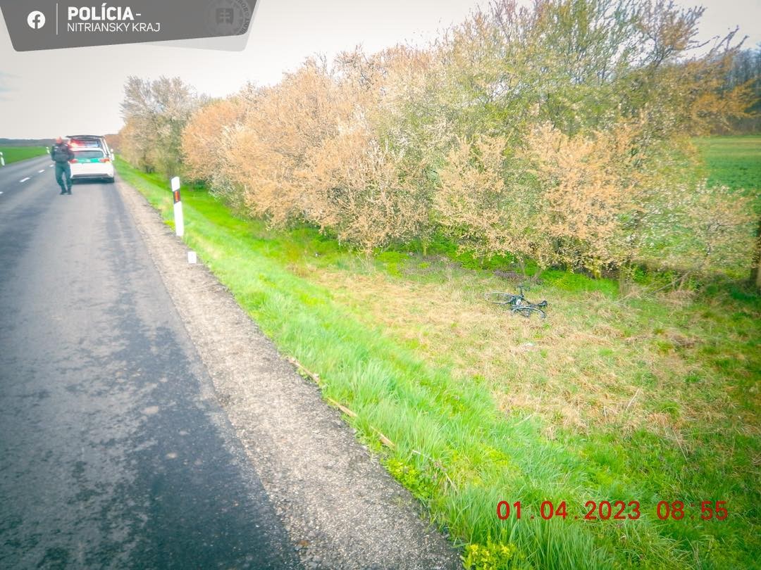 Vodič pri Bajči zachytil cyklistku a ušiel.