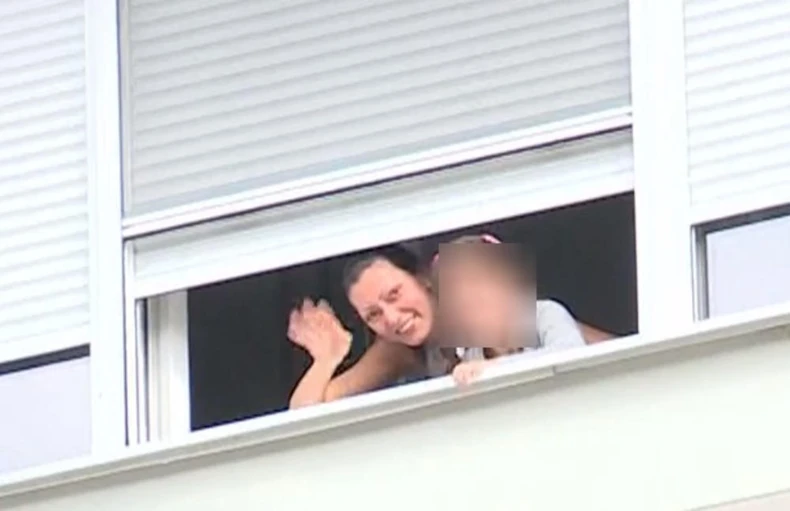 Kristijan Golubović posetio suprugu i ćerku