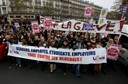 FRANCJA PROTEST PRZECIWKO STRAJKOM