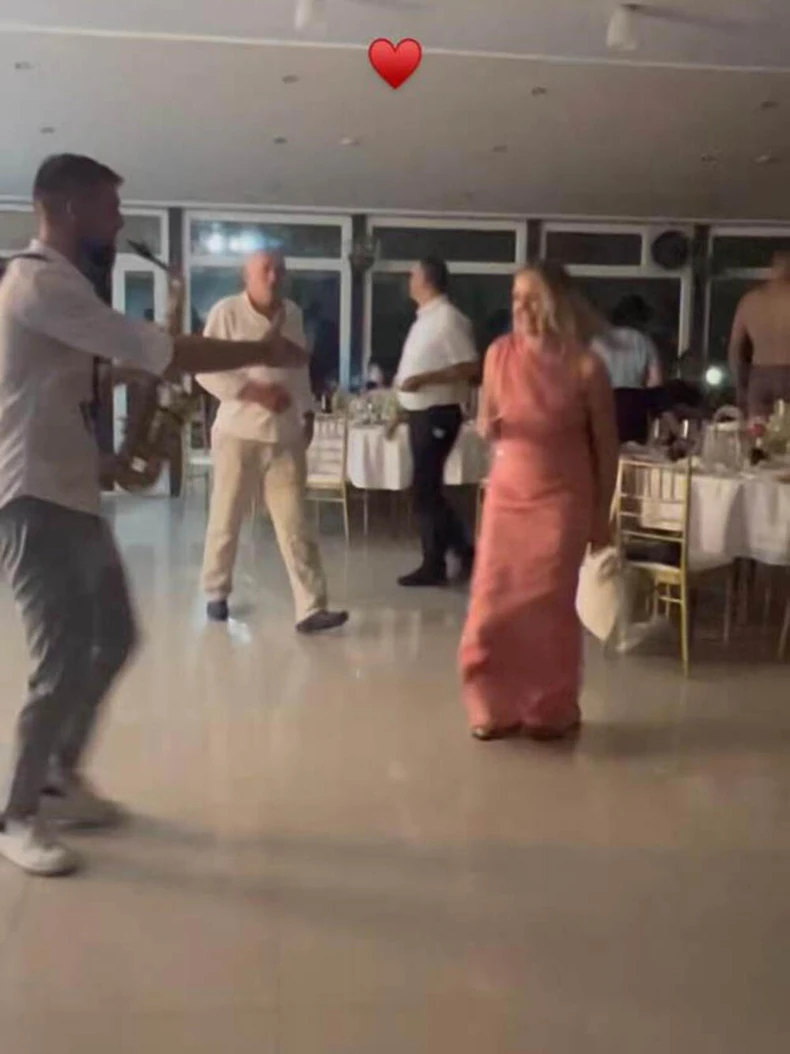 Natalija Jokić na svadbi drugarice