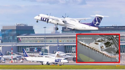 Rozbudują lotnisko Chopina. Prace potrwają trzy lata. „Obsłużymy 30-32 mln pasażerów” [WIDEO]