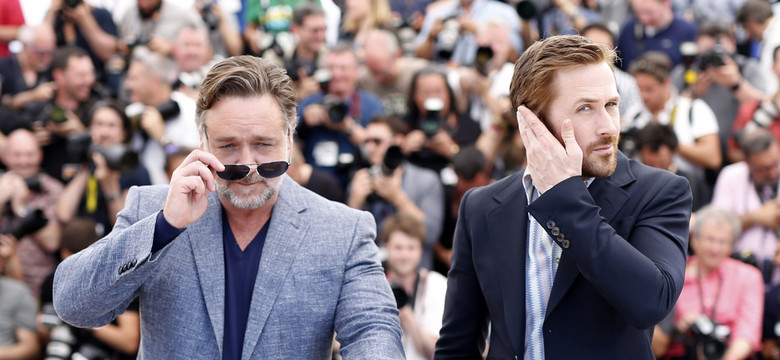 "Nice Guys" Russell Crowe i Ryan Gosling rozbawili Cannes [ZDJĘCIA]