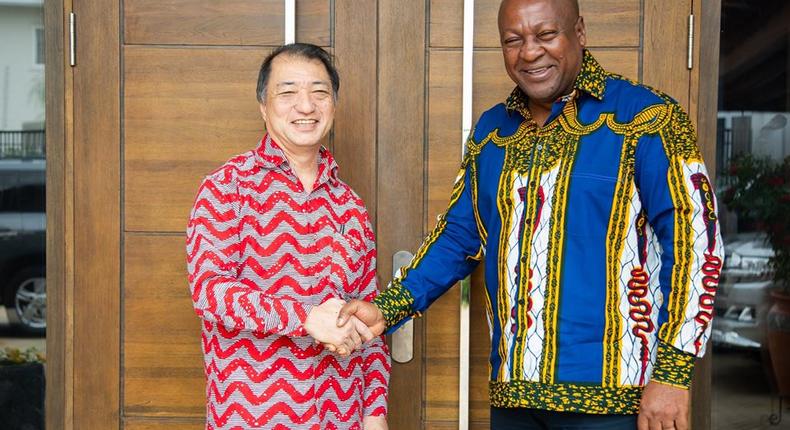 Japanese envoy calls on Mahama