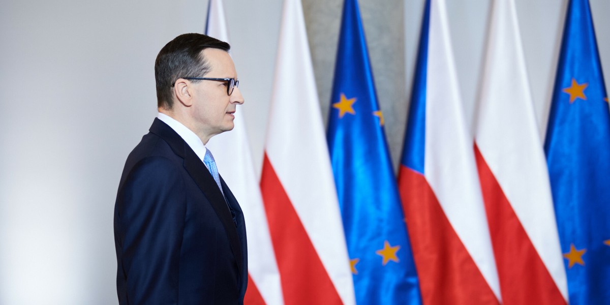 Premier Mateusz Morawiecki.