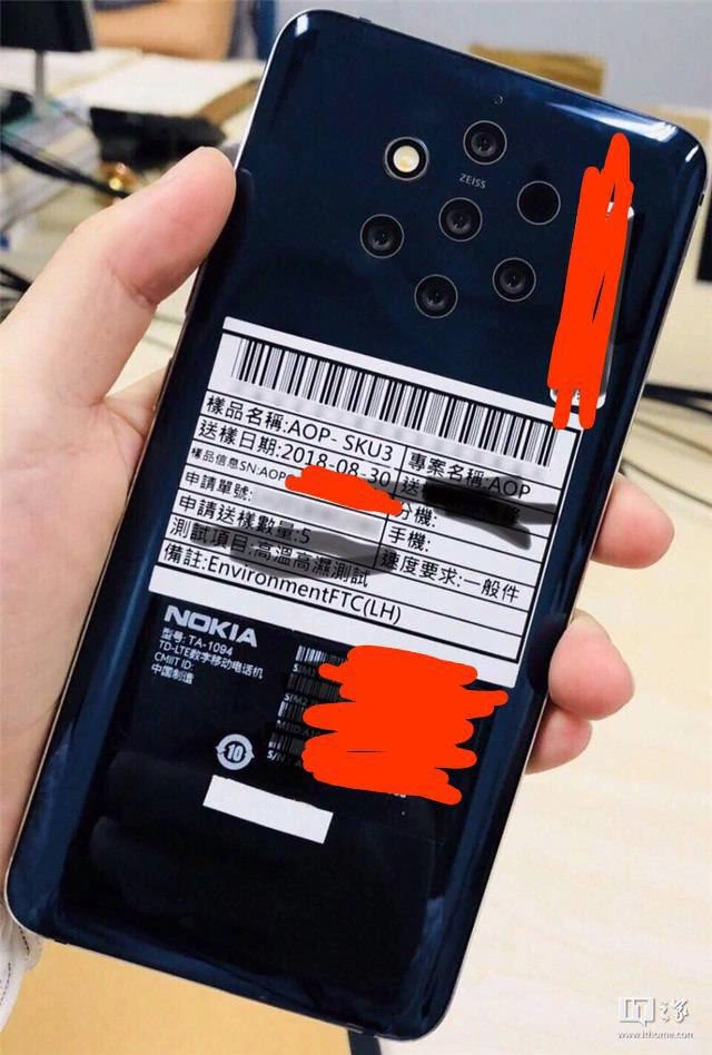 Nokia 9 ma pięć obiektywów