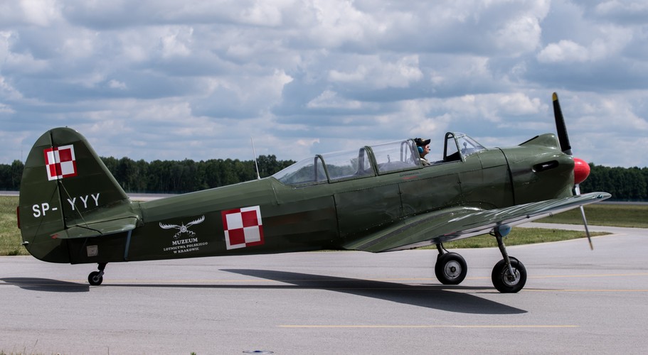 Samolot Jak-18 
<br><br> (mr) PAP/Tomasz Koryszko