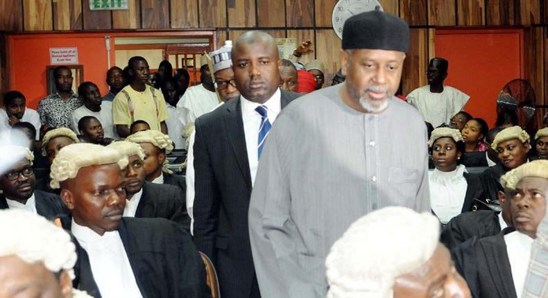 Sambo Dasuki in court