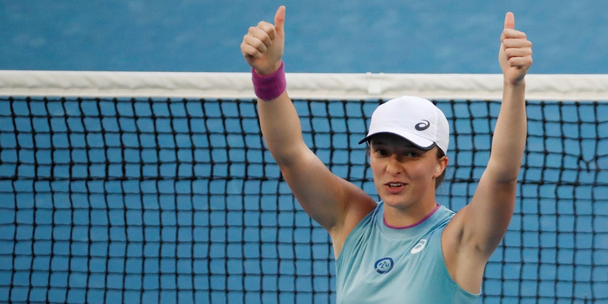 Iga Świątek awansowała do 1/8 finału turniej WTA w Dubaj