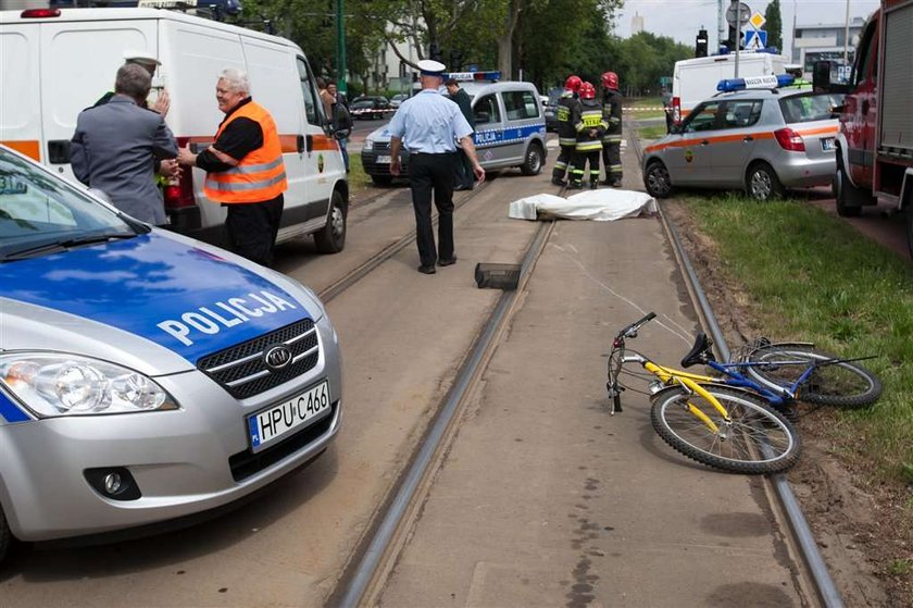 Dramat w Poznaniu. Tramwaj zabił rowerzystę