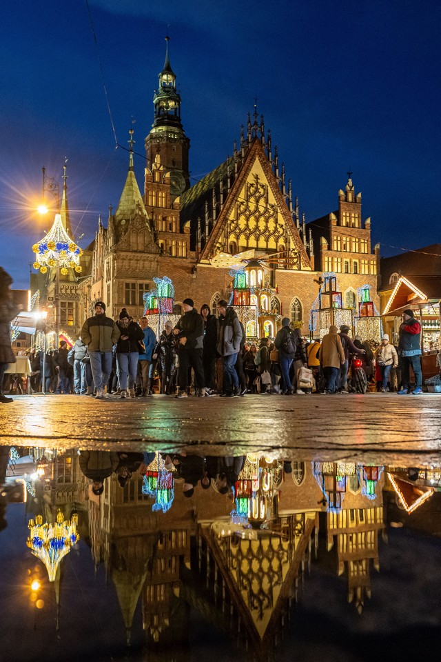 Jarmark Bożonarodzeniowy na wrocławskim Rynku