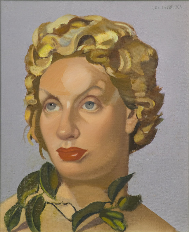 Tamara Łempicka, "Portret Kizette Łempickiej" (ok. 1954 r.)