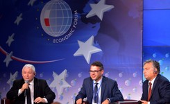 Kaczyński i Orban w Krynicy o tym, jak uleczyć Unię Europejską