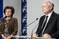 Elżbieta Witek Jarosław Kaczyński