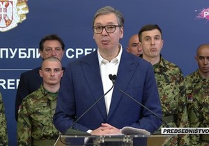 Aleksandar Vučić, prijem pripanika Vojske Srbije