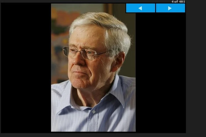 6. Charles Koch