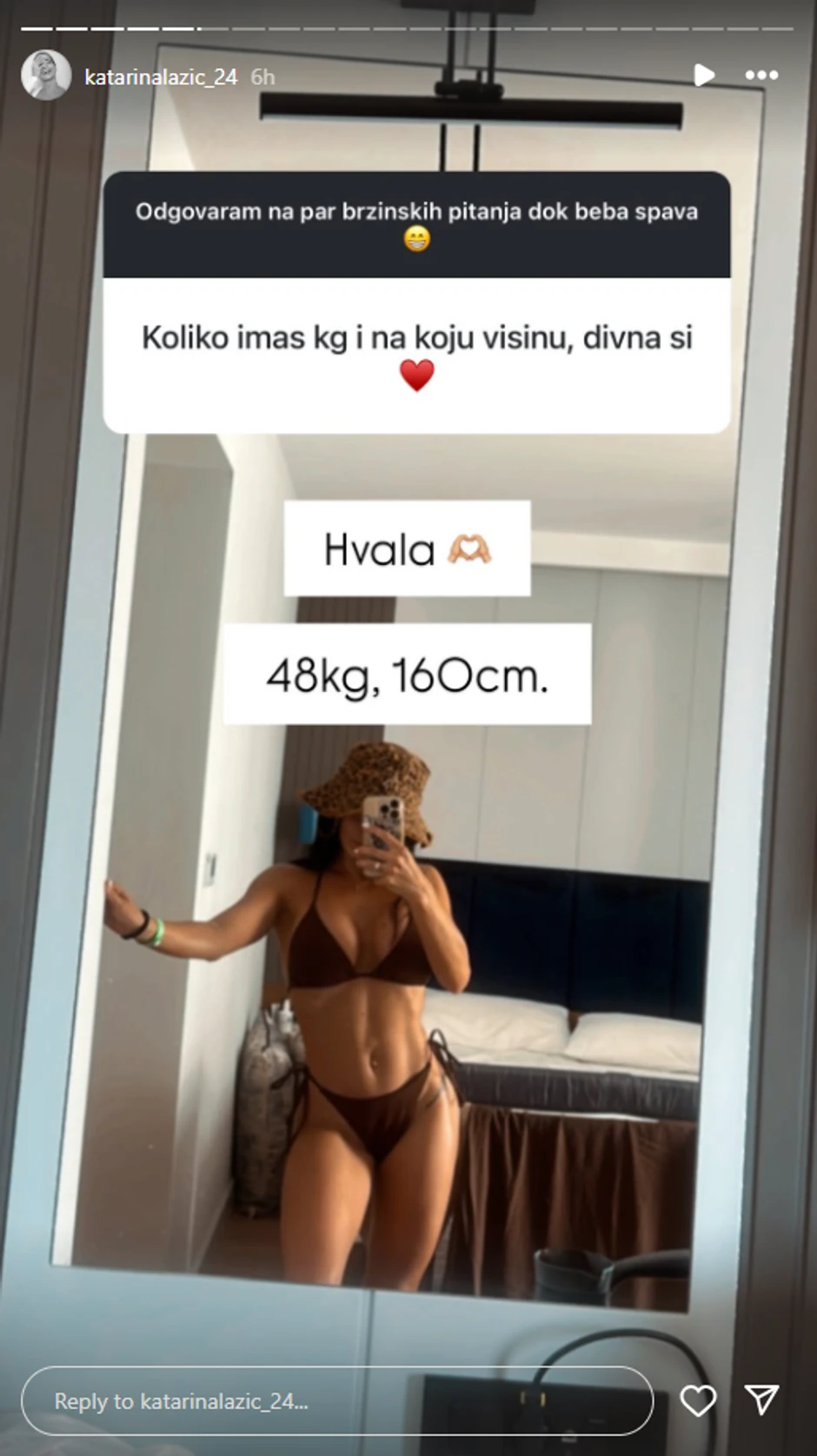 Katarina Lazić, objava