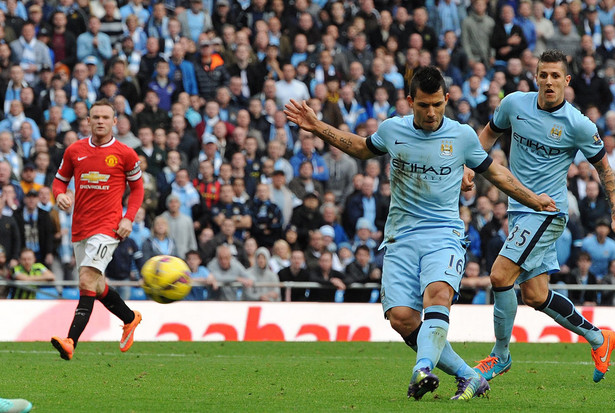 Liga angielska: Manchester City lepszy w derbach od United. WIDEO