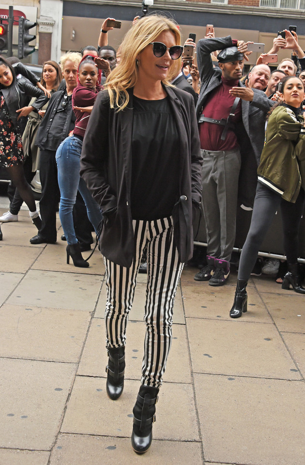 Kate Moss na otwarciu sklepu Reserved na Oxford Street