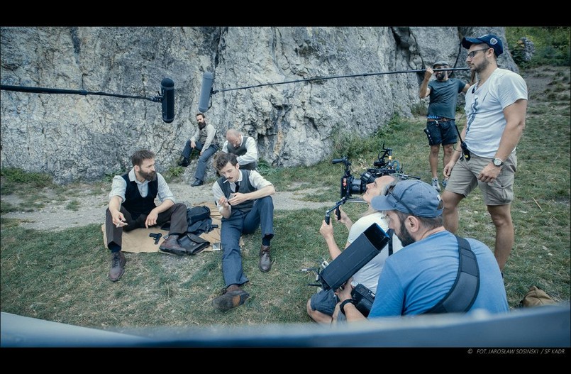 Kadr z filmu "Piłsudski" - reżyseria Michał Rosa. W roli marszałka Borys Szyc. fot. Jarosław Sosiński.