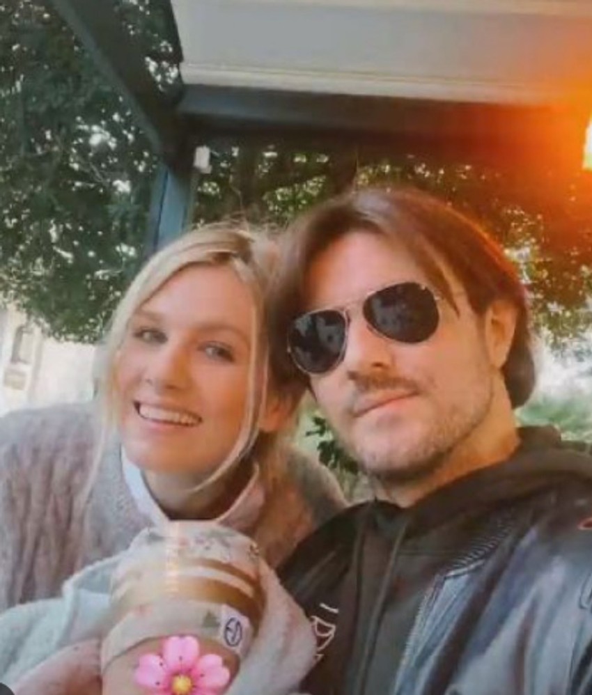 Nevena Božović sa mužem