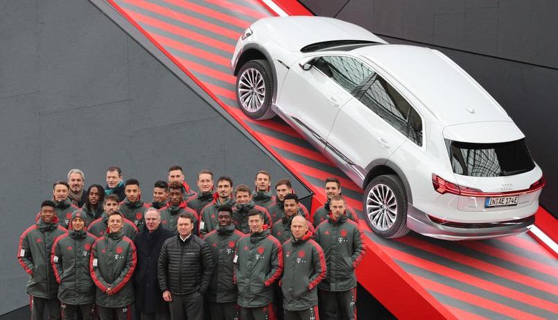 Audi e-tron i FC Bayern