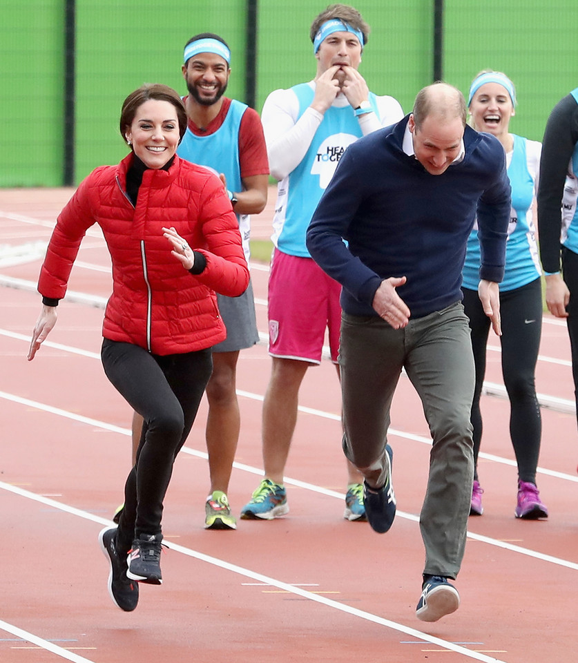 Księżna Kate i książę William na sportowo