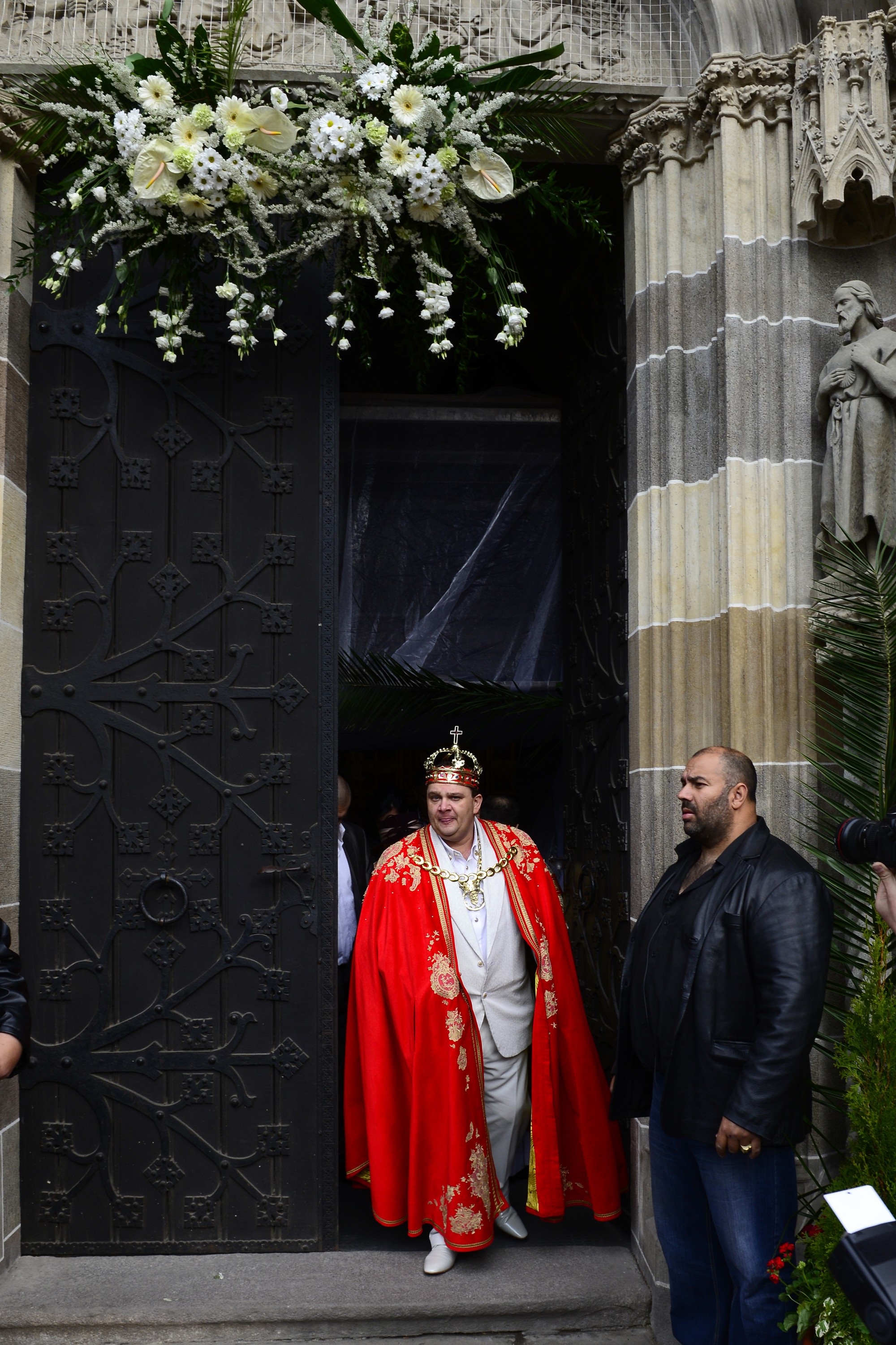 Rómsky kráľ Róbert I., košický vajda Róbert Botoš.