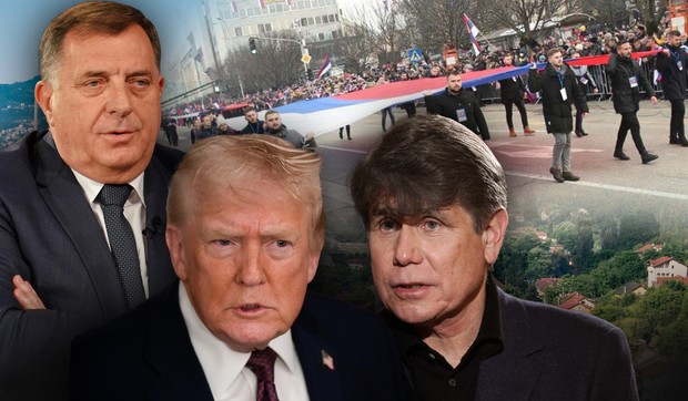 Donald Tramp, Rod Blagojević i Milorad Dodik
