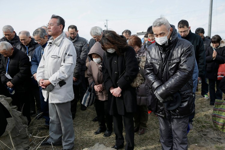 Czwarta rocznica tsunami w Japonii