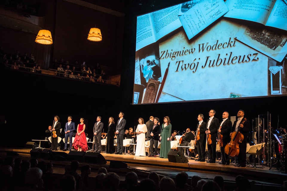 Koncert "Twój Jubileusz - Artyści w Hołdzie Zbyszkowi Wodeckiemu"