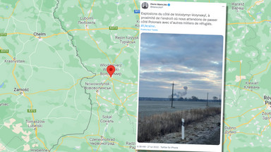 Atak rakietowy 15 km od granicy z Polską. Rosjanie ostrzelali magazyny wojskowe