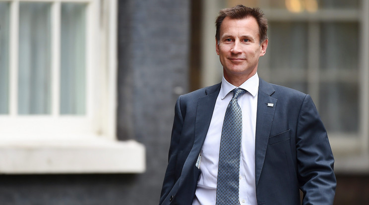 2016. június 27-én
Jeremy Hunt brit egészségügyi miniszter kabinetülésre érkezik a brit kormányfői rezidenciára, a londoni Downing Street 10. címre /Fotó: MTI/EPA/Andy Rain