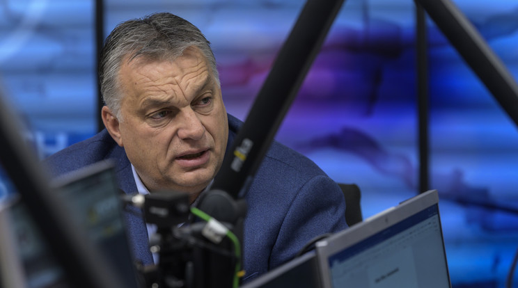 Orbán Viktor a Kossuth rádióban beszélt a járvány elleni küzdelem és a felhatalmazási törvény körüli botrányokról / Fotó: MTI - Szigetváry Zsolt