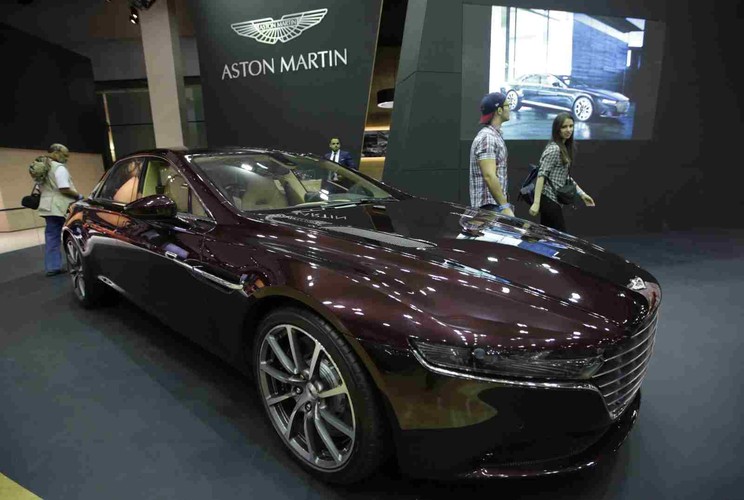 Dubai International Motor Show: 2016 Aston Martin Lagonda EPA/ALI HAIDER Dostawca: PAP/EPA.