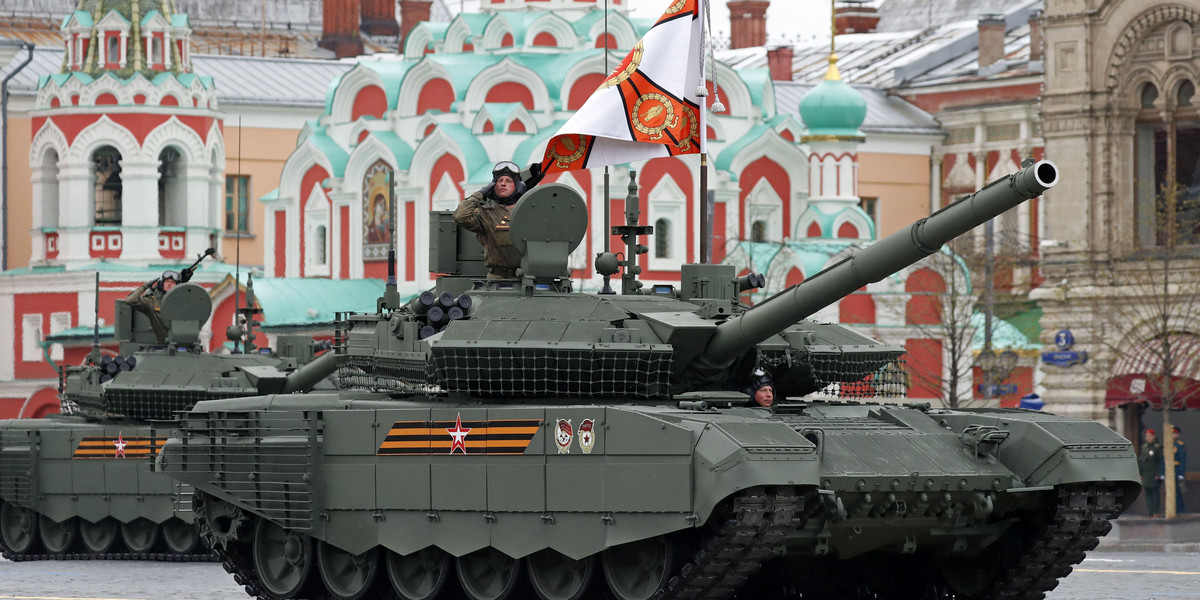 Wojna Rosja-Ukraina.  Najnowszy rosyjski czołg T90M.