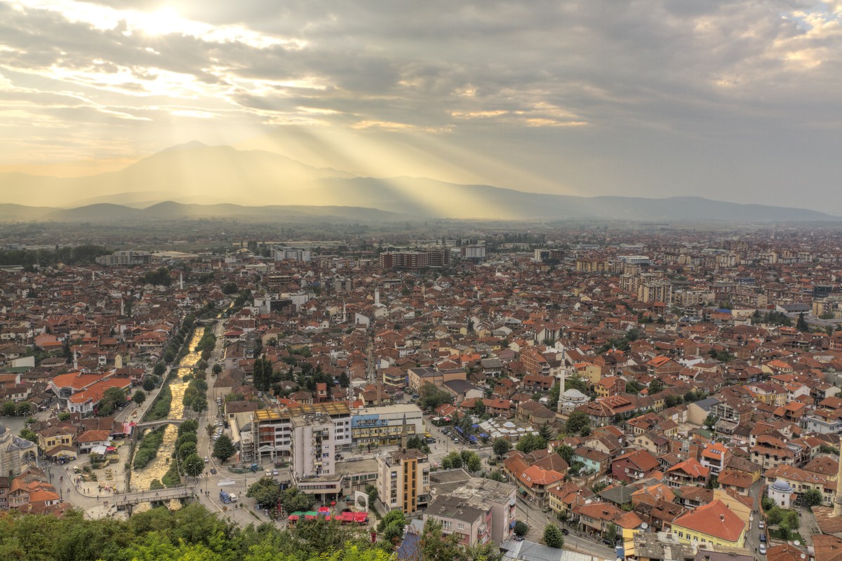 Miasto Prizren w Kosowie