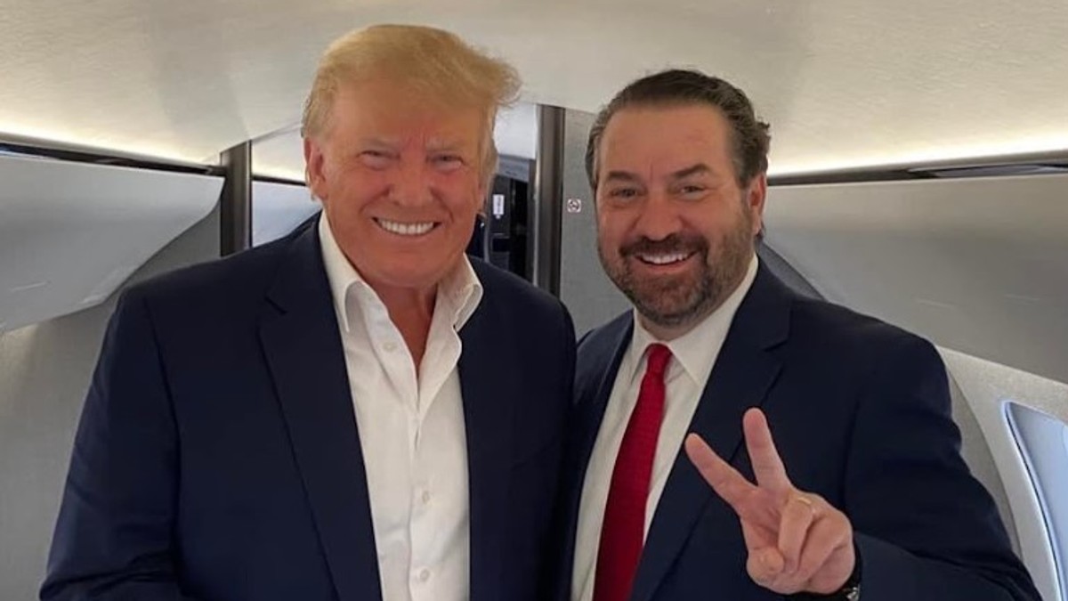 Mark Brnović sa Donaldom Trampom