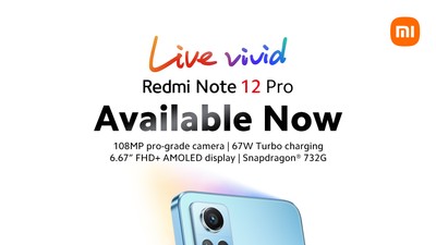 Xiaomi releases another Redmi Note 12 series smartphones