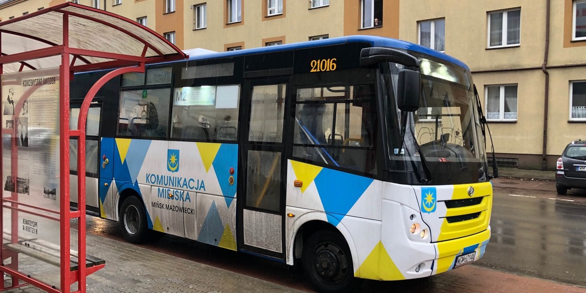 W Mińsku Mazowieckim wszyscy jeżdżą autobusami za darmo.