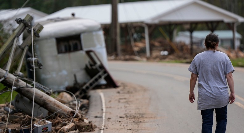 North Carolina residents are reeling from the damage caused by Hurricane Helene and a deluge of misinformation about relief efforts isn't helping.Mike Stewart/AP