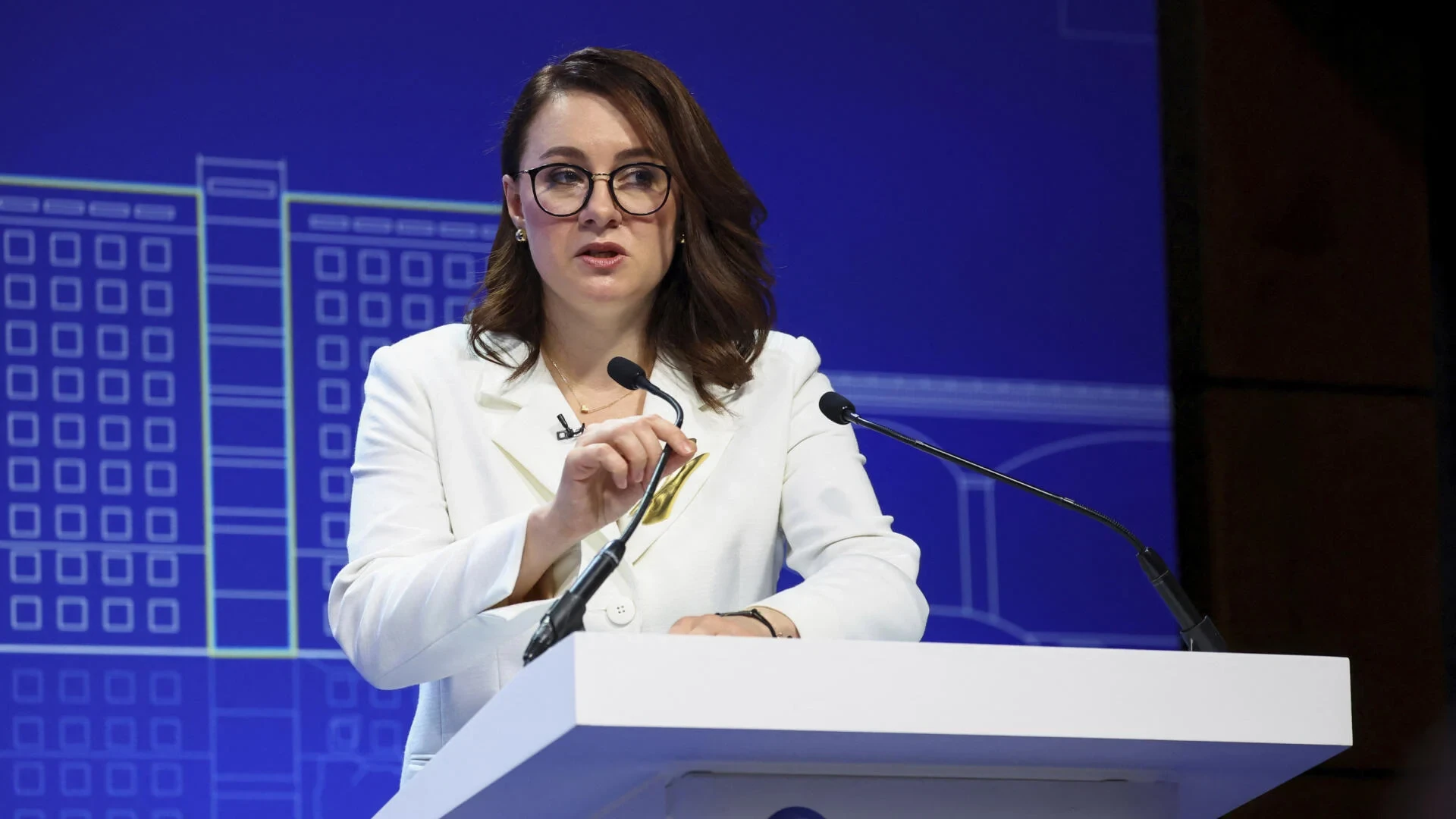 Prvá podpredsedníčka ukrajinskej vlády Julija Svyrydenková.